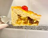 Foto del paso 14 de la receta: Pastel relleno con manzanas y pasas al Moscatel