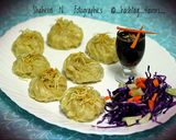 A picture of step 10 of Chicken Momos.