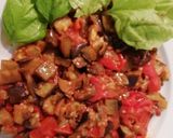 Foto del passaggio 2 della ricetta Melanzane a funchetti senza fritto🍆🍆🍆