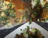 Hari Pyaaz with Chicken recipe step 3 photo