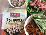 Kimbap (김밥) made by 1 người khá lười và hậu đậu bước làm 1 hình
