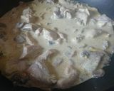 Tejszínes - mustáros csirkeragu, gombával recept fázis 6 fotója