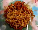 Foto langkah ke 5 dari resep Spaghetti (eksperimen 1 - ayam).