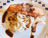 Φωτογραφία βήματος 5 της συνταγής Udon noodles & teriyaki-ish garlicky salmon