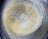 A picture of step 2 of Mohan burfi.