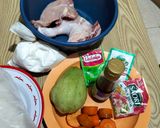 Foto langkah ke 1 dari resep Tahu kukus isi ayam.