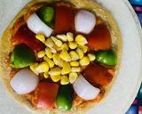 A picture of step 8 of Wheat flour pizza no oven no yeast.