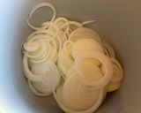 A picture of step 2 of Instant Pot Filipino Bistek.