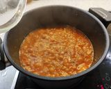 A picture of step 3 of Segedin Gulash.