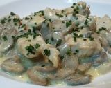 Foto del paso 9 de la receta Pollo a la crema de brandy y champiñones glaseados