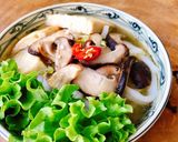 Hình bước làm 3 của món Bánh canh nấm