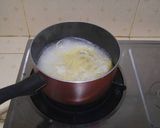Foto langkah ke 1 dari resep Spaghetti carbonara 1 wadah dan hny 15menit.