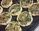 Foto del paso 5 de la receta: Mini tartas de atún y milanesa de filet de pejerrey