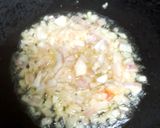 A picture of step 1 of Tawa butter Masala Pav.