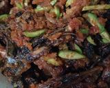Foto langkah ke 6 dari resep Ikan Asar Suwir Sambel Pete.