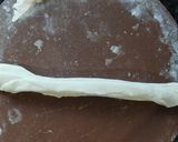 A picture of step 5 of Malabar paratha.