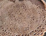 A picture of step 4 of Ragi pancake.