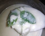 A picture of step 4 of Charnamrit.