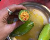 A picture of step 5 of Chingri Potol Dolma.
