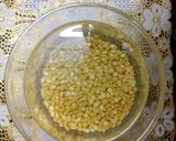 A picture of step 1 of Chana Dal vada.