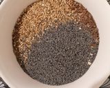 Une image de l'étape 2 de Granola amande chocolat.
