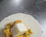 A picture of step 6 of Paneer naan bombs (baked).