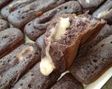 Foto langkah ke 7 dari resep Pukis ketan hitam with cream cheese filling.
