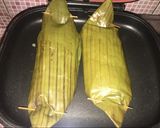 Foto langkah ke 8 dari resep Pepes Ikan Patin Bumbu Kuning.