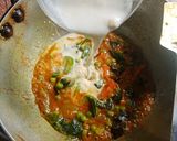 A picture of step 4 of Kerela Vegetable Moilee.