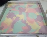 Foto langkah ke 3 dari resep Unicorn Roll Cake.