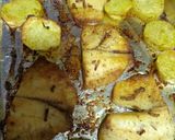 Foto do passo 5 de Tilápia Assada Com Limão, Manteiga E Batatas