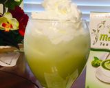 Hình bước làm 1 của món Matcha milkshake