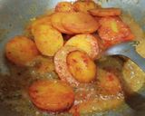 A picture of step 7 of Aloo Katli in coriander dip.
