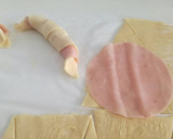 Foto del paso 2 de la receta: Croasanes de mantequilla y jamón york