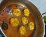 A picture of step 3 of Egg curry dhaba style.