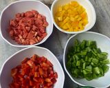 A picture of step 4 of Veg Lasagna.