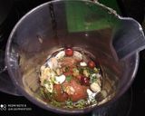 Foto del paso 4 de la receta: Montaditos de Patata y Pulpo con Mojo de Tomate Y Frutos Secos - Olla GM -