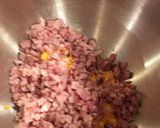 A picture of step 3 of Ham Bacon Cheddar Egg Salad.