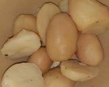 A picture of step 1 of Double cheese potato croquettes.