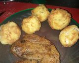 Foto del paso 5 de la receta: Bife americano con mini bombas de papa