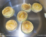 Foto del paso 1 de la receta: Corazón de alcachofas a la plancha, con aceite especiado de pasta de chile