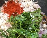 A picture of step 3 of Elephant Yam Suran Salad Koshambiri.