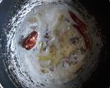 A picture of step 3 of Andhra Chicken Iguru.