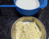 A picture of step 4 of Kala chana besan curry.