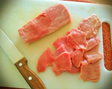 Foto del paso 1 de la receta: Pincho de solomillo de cerdo