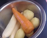 Foto del paso 3 de la receta: Sopa de pescado o masa de cangrejo