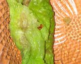 Foto langkah ke 5 dari resep Ayam barbeque gulung sayur.