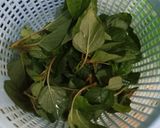 Foto langkah ke 1 dari resep Bening Bayam Wortel.