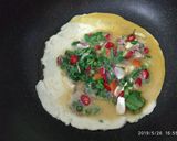 Foto langkah ke 3 dari resep Telur Dadar Sayur Rendah kalori DEBM.
