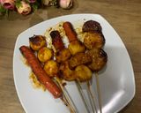Foto langkah ke 5 dari resep Aneka Bakaran (Sosis, Bakso, dan Scallop).